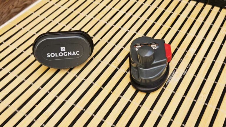 verrou de pontet Solognac sur fond boisé